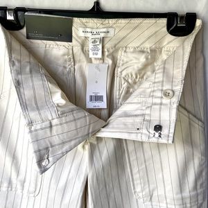 Banana Republic Martin Fit Pants Sz 0 Cream